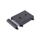Black Rim Lock & Cast Iron Cover | From The Anvil-Rim Locks & Latches-Yester Home