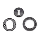 Black Round Escutcheon (Beehive) | From The Anvil-Escutcheons-Yester Home