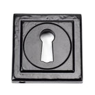 Black Round Escutcheon (Square) | From The Anvil-Escutcheons-Yester Home