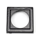 Black Round Euro Escutcheon (Square) | From The Anvil - Euro Escutcheons - From The Anvil - Yester Home