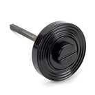Black Round Thumbturn Set (Beehive) | From The Anvil-Thumbturns-Yester Home