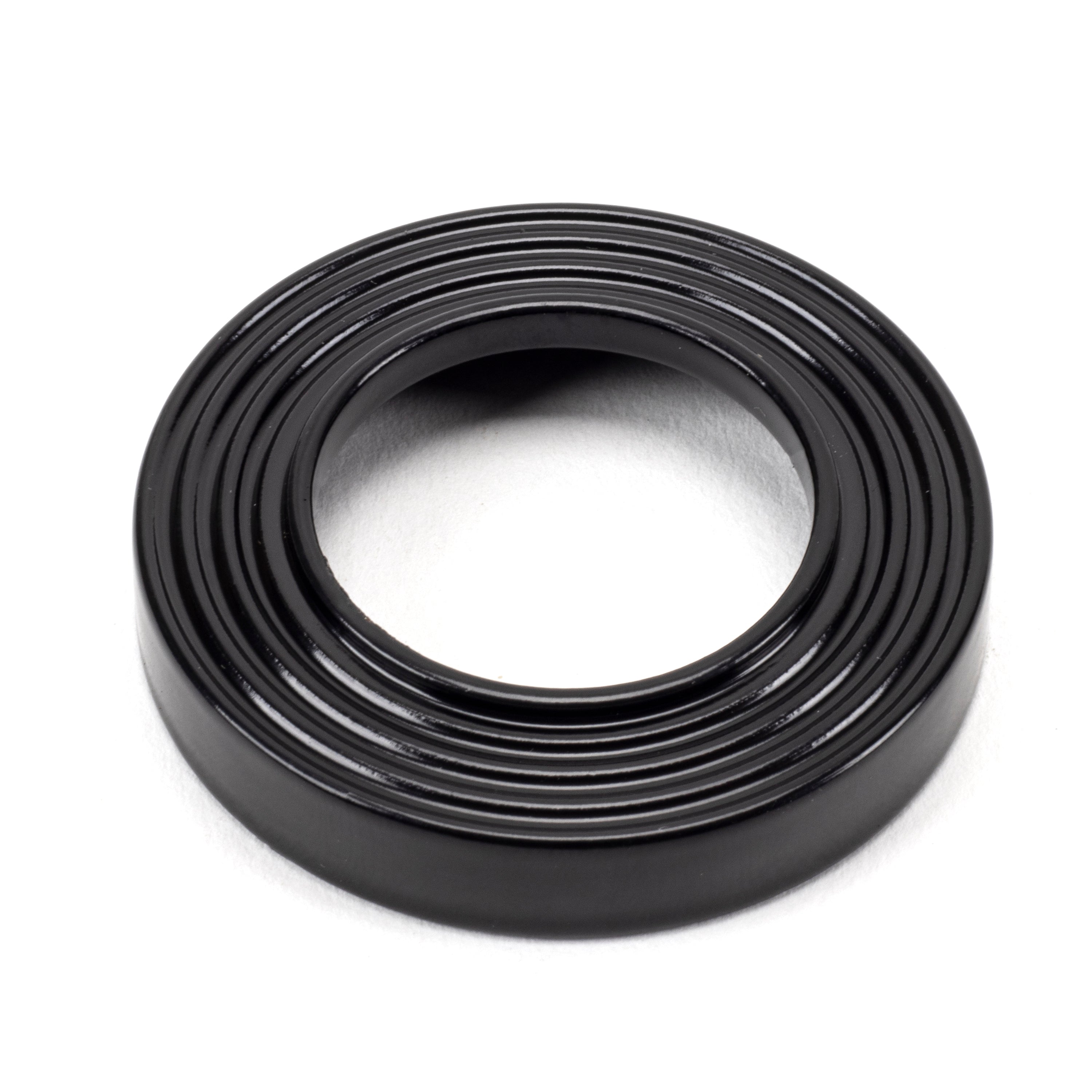 Black Round Thumbturn Set (Beehive) | From The Anvil-Thumbturns-Yester Home