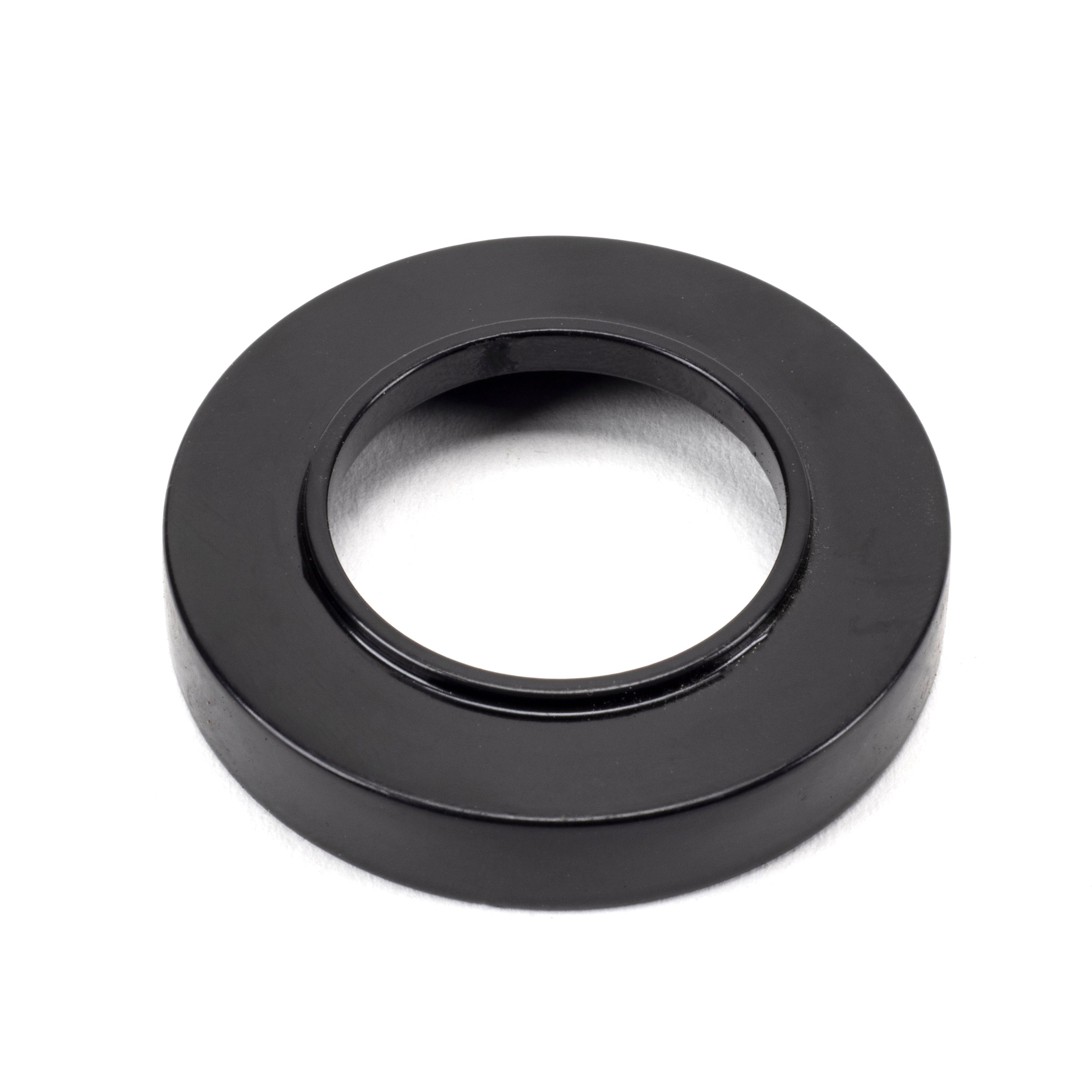 Black Round Thumbturn Set (Plain) | From The Anvil-Thumbturns-Yester Home