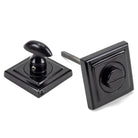 Black Round Thumbturn Set (Square) | From The Anvil - Thumbturns - From The Anvil - Yester Home