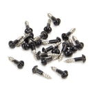 Black SS 3.0 x 12  Roundhead Screws (25) | From The Anvil - Screws & Bolts - From The Anvil - Yester Home