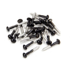 Black SS 3.5 x 25  Roundhead Screws (25) | From The Anvil - Screws & Bolts - From The Anvil - Yester Home
