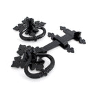 Black Shakespeare Latch Set | From The Anvil - Latches - From The Anvil - Yester Home