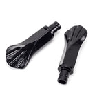 Black Shell Curtain Finial (pair) | From The Anvil - Finials - From The Anvil - Yester Home