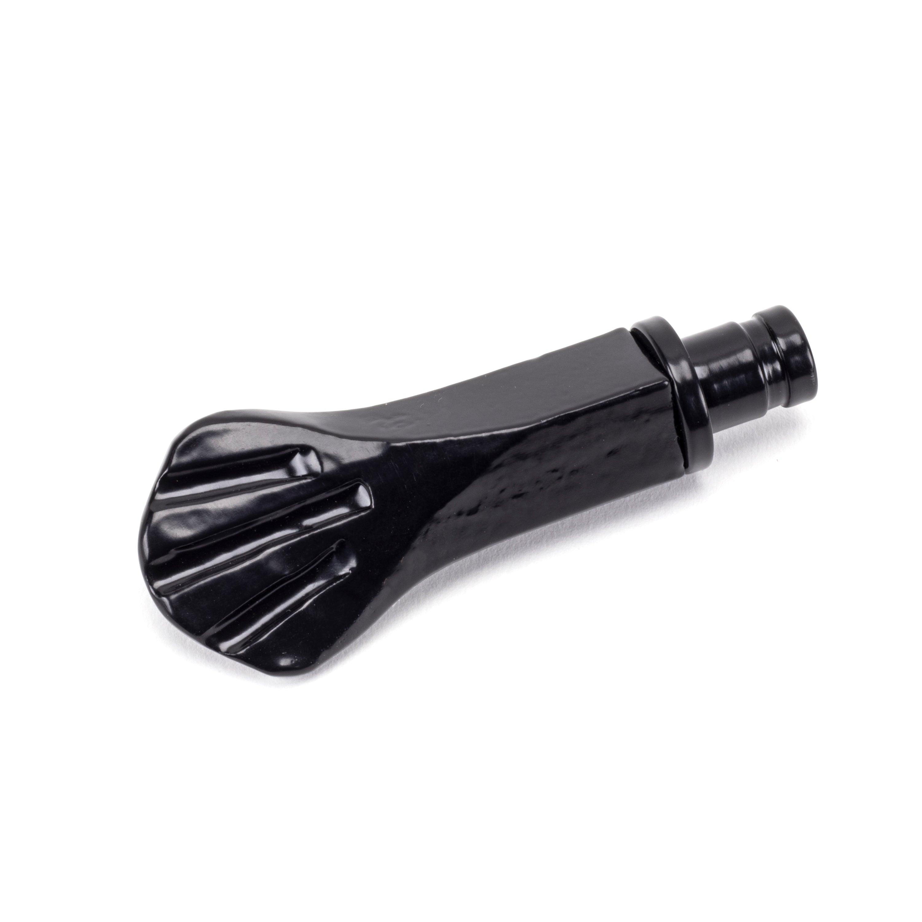 Black Shell Curtain Finial (pair) | From The Anvil-Finials-Yester Home