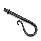 Black Shepherd's Crook Curtain Finial (pair) | From The Anvil - Finials - From The Anvil - Yester Home