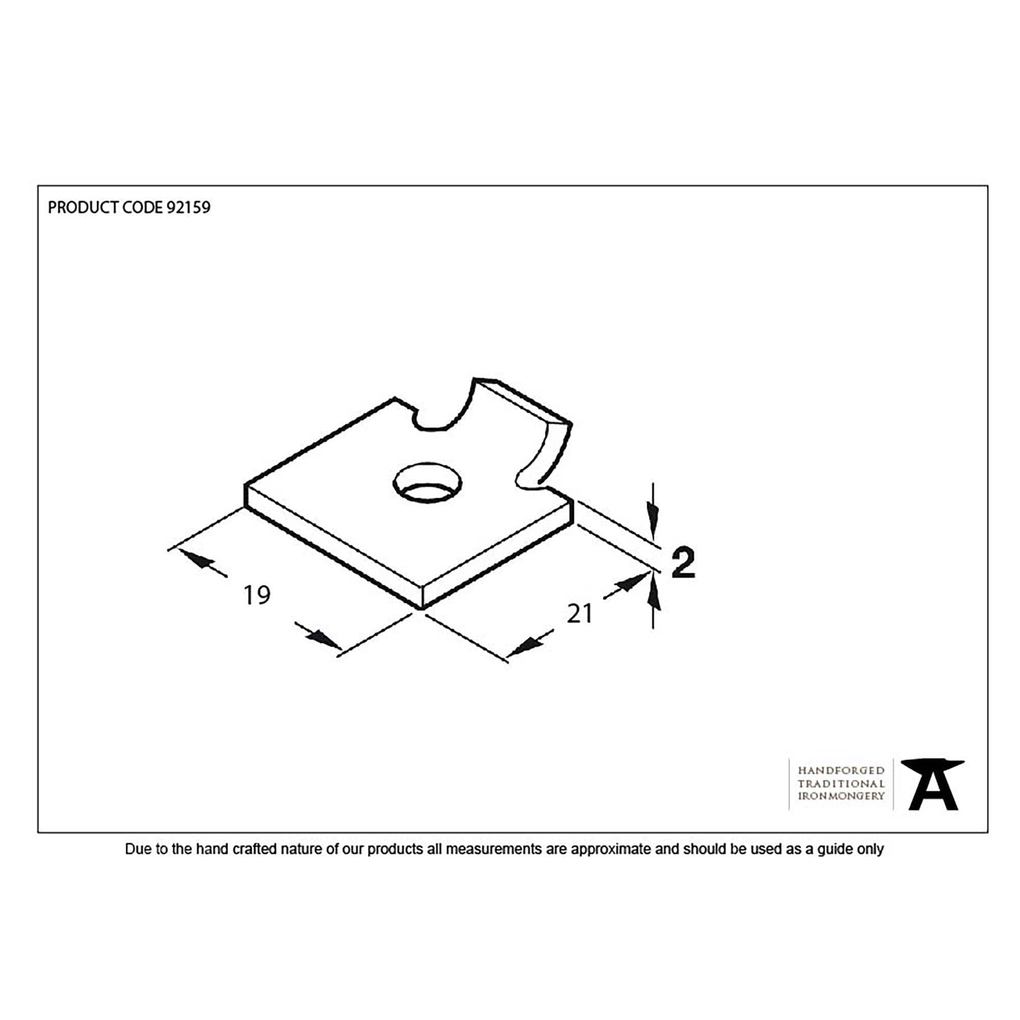 Black Single Stud for Flat Black Bookcase Strip | From The Anvil - Bookcase Studs - From The Anvil - Yester Home