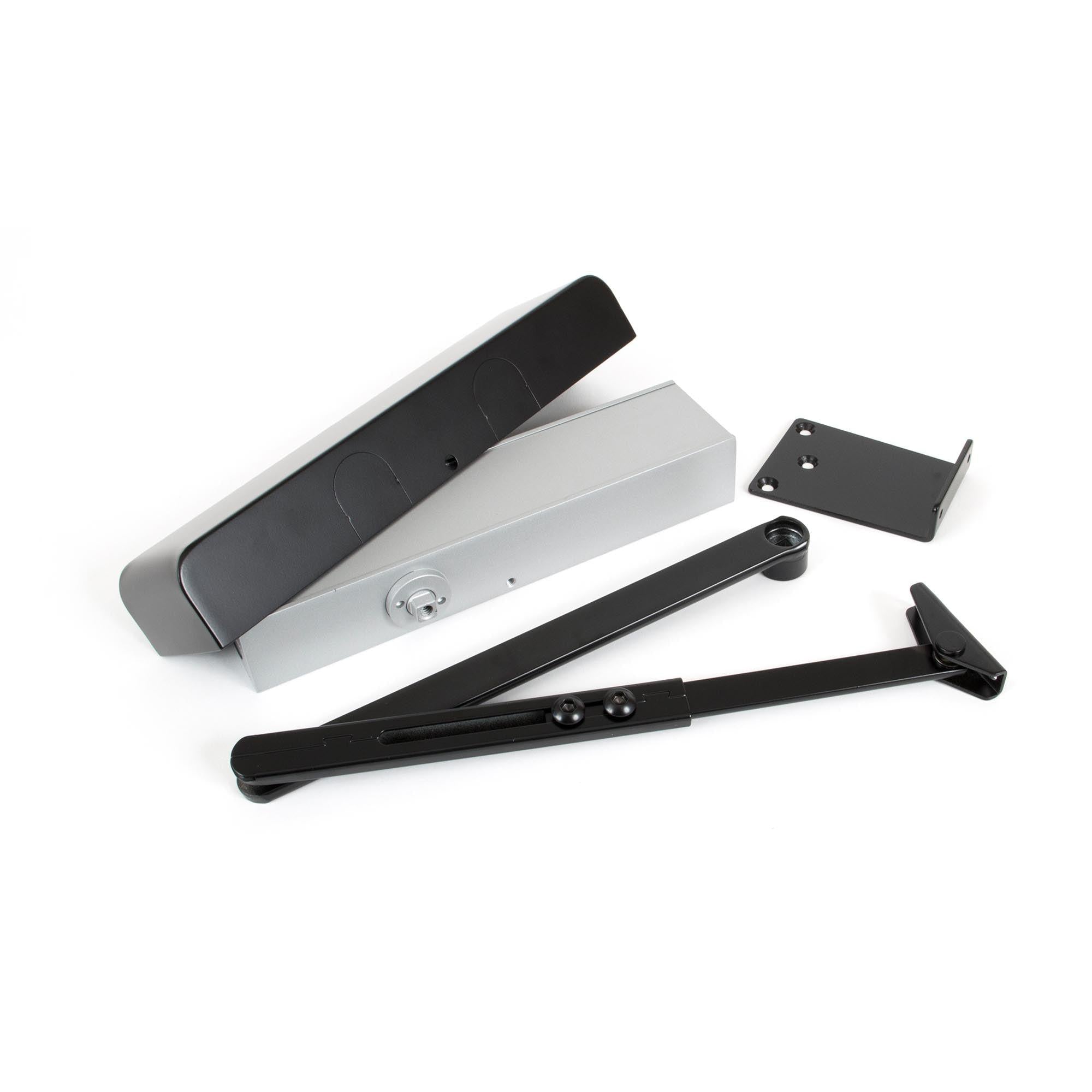 Black Size 2-5 Door Closer & Cover | From The Anvil - Door Closer & Cover - From The Anvil - Yester Home