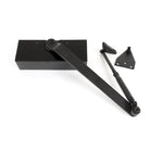 Black Size 3 Door Closer & Cover | From The Anvil-Door Closer & Cover-Yester Home