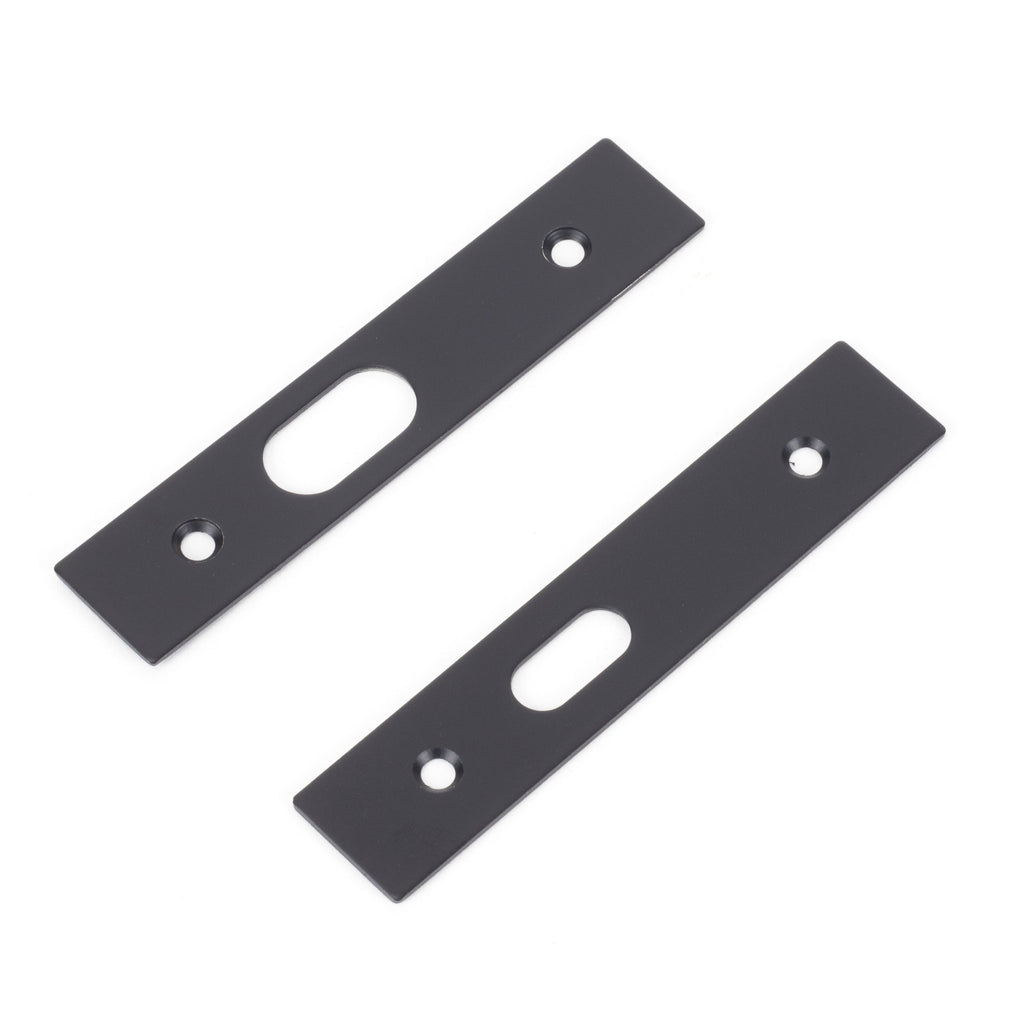 Black Sliding/Pocket Door Locking Kit | From The Anvil-Pocket Door Hardware-Yester Home