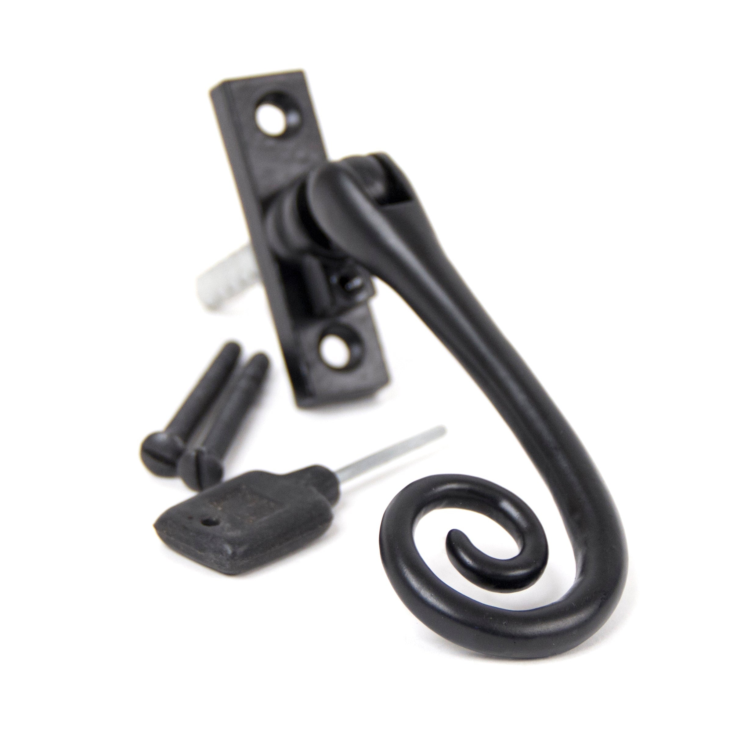 Black Slim Monkeytail Espag - LH | From The Anvil-Espag. Fasteners-Yester Home