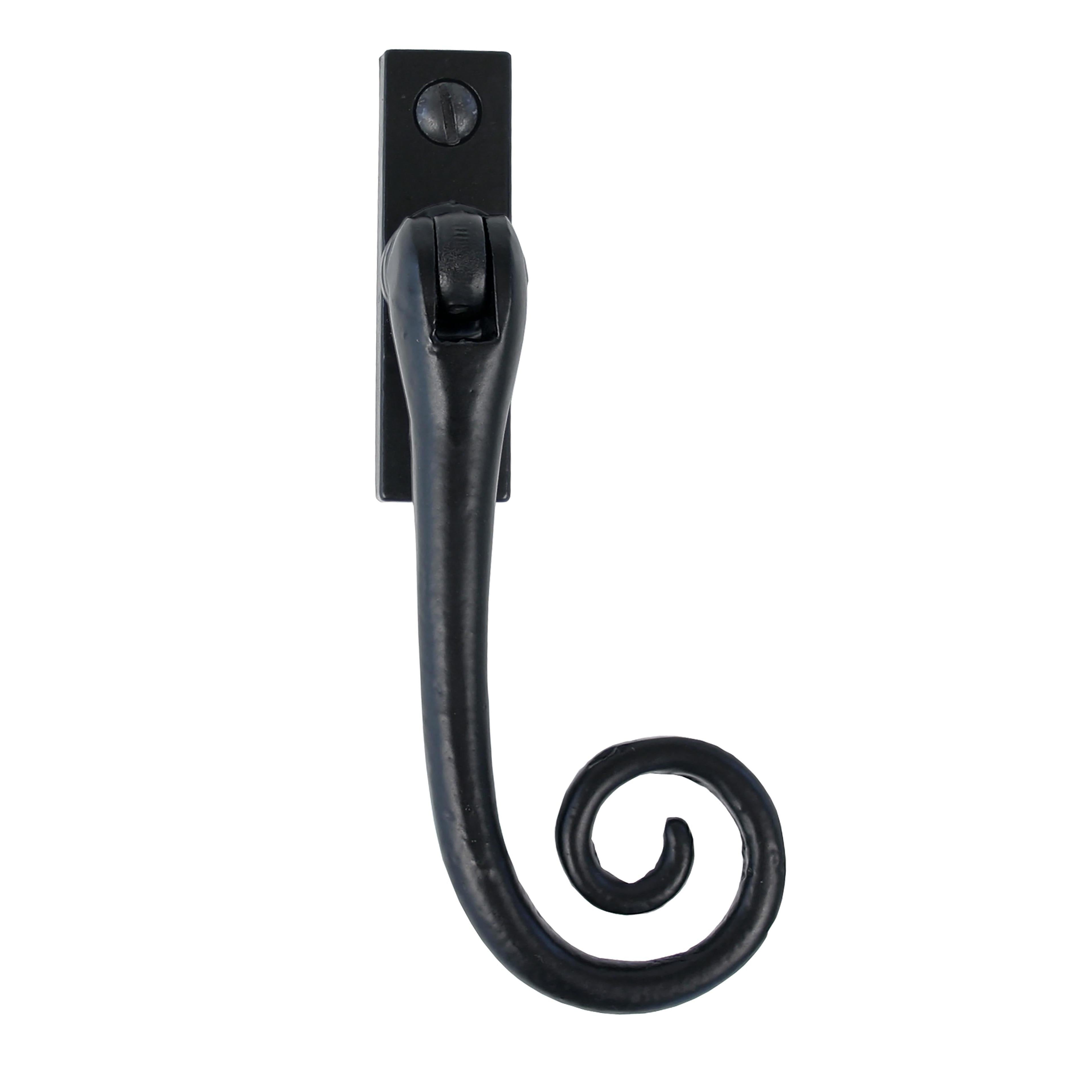 Black Slim Monkeytail Espag - RH | From The Anvil - Espag. Fasteners - From The Anvil - Yester Home