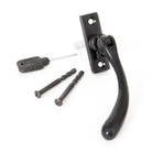 Black Slim Peardrop Espag - LH | From The Anvil-Espag. Fasteners-Yester Home