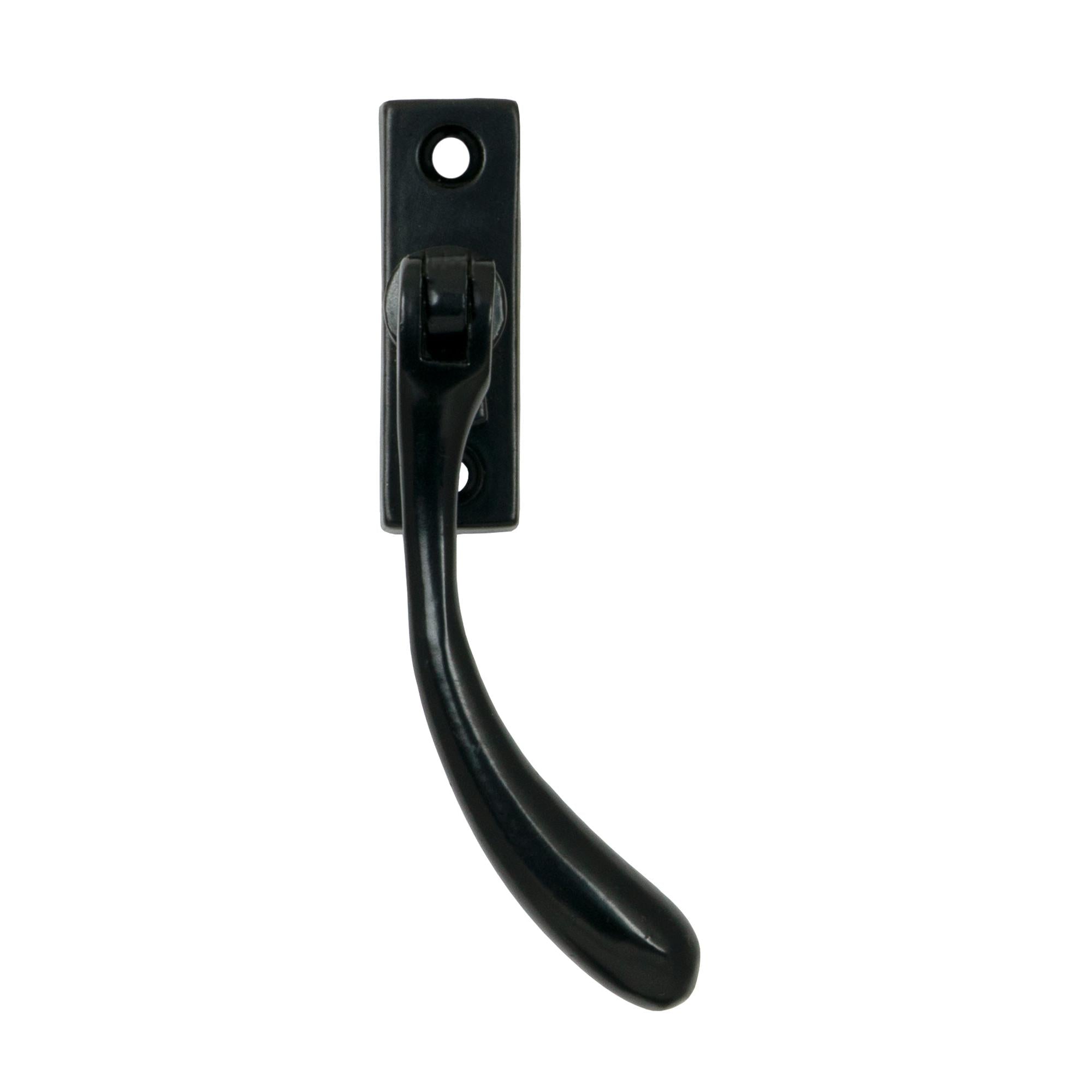 Black Slim Peardrop Espag - RH | From The Anvil - Espag. Fasteners - From The Anvil - Yester Home