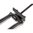 Black Slimline Art Deco Door Knocker | From The Anvil - Bolt-Through Door Knockers - From The Anvil - Yester Home