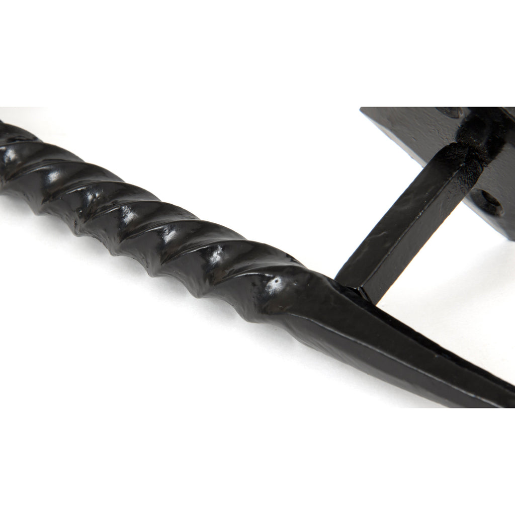 Black Small Robe Pull Handle | From The Anvil-Pull Handles-Yester Home