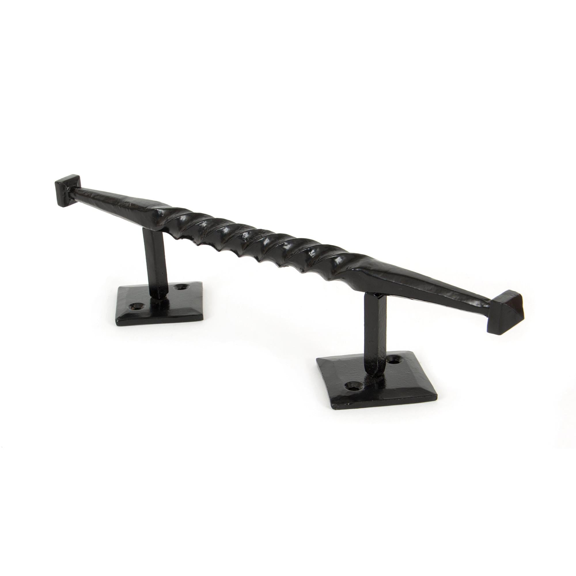 Black Small Robe Pull Handle | From The Anvil - Pull Handles - From The Anvil - Yester Home