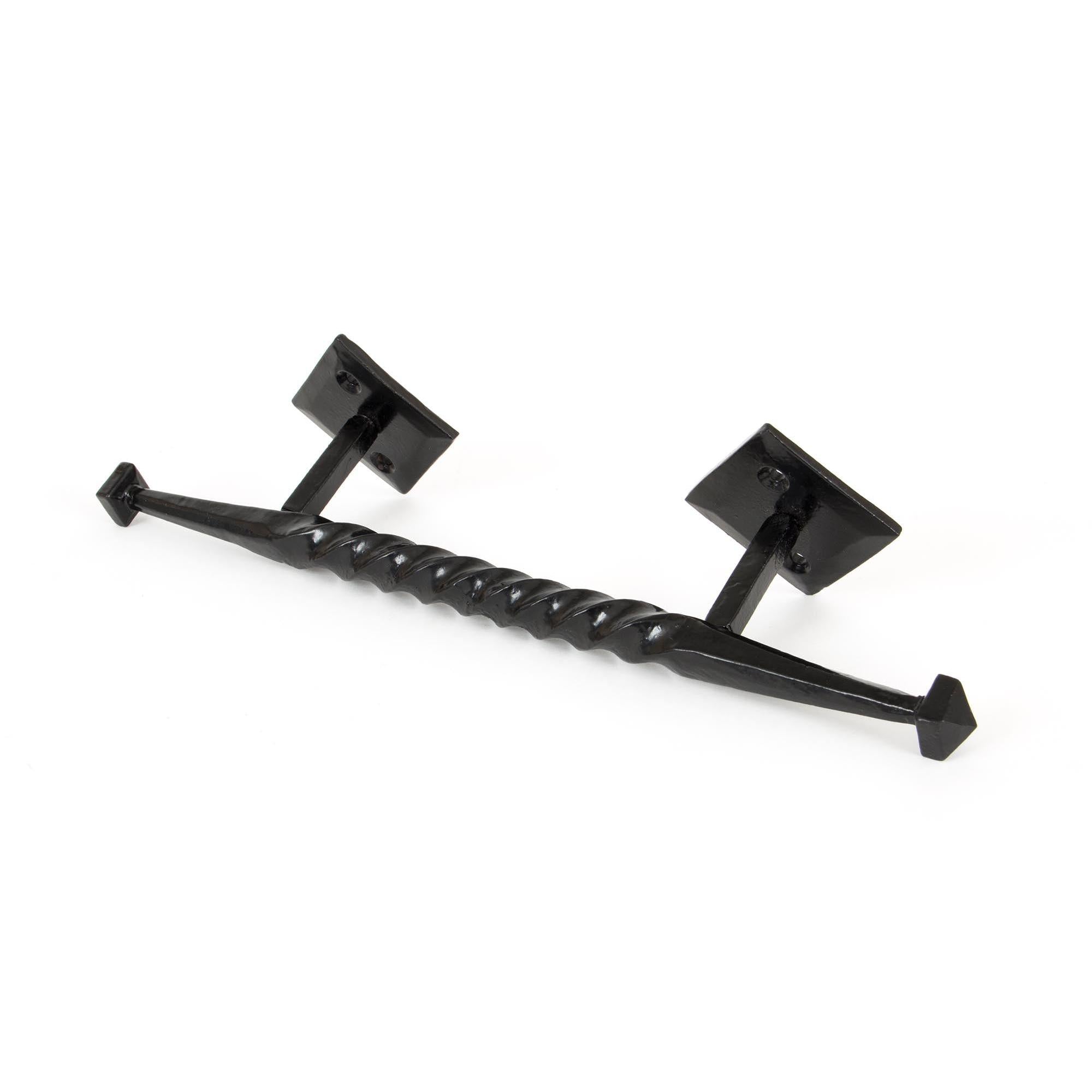 Black Small Robe Pull Handle | From The Anvil - Pull Handles - From The Anvil - Yester Home