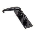 Black Smooth Lever Bathroom Set | From The Anvil - Lever Bathroom - From The Anvil - Yester Home