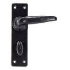 Black Smooth Lever Bathroom Set | From The Anvil - Lever Bathroom - From The Anvil - Yester Home