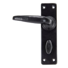 Black Smooth Lever Bathroom Set | From The Anvil-Lever Bathroom-Yester Home