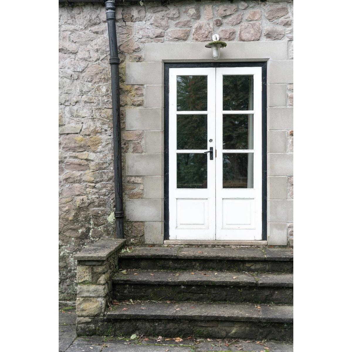 Black Smooth Lever Latch Set | From The Anvil-Lever Latch-Yester Home