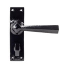 Black Straight Lever Bathroom Set | From The Anvil - Lever Bathroom - From The Anvil - Yester Home