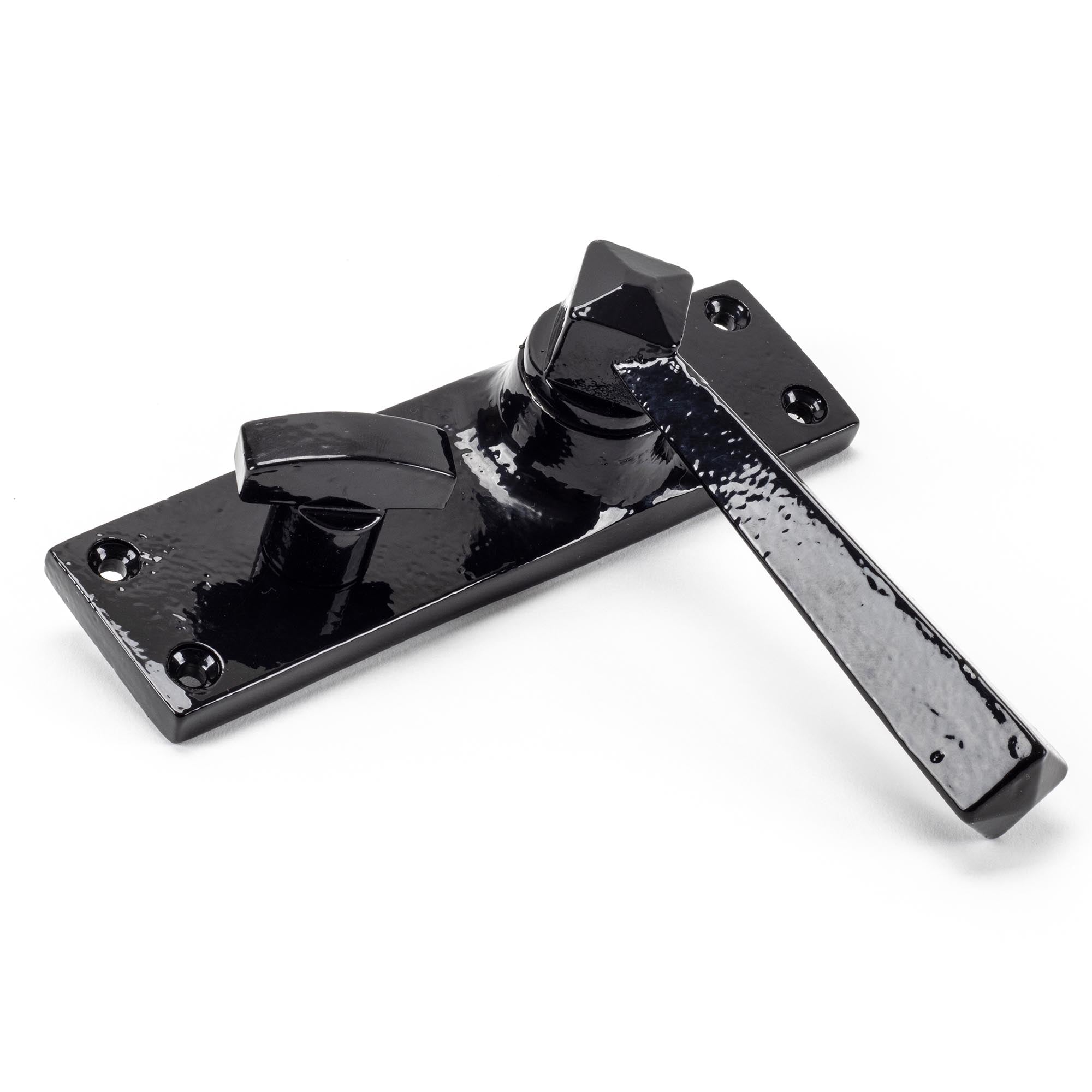 Black Straight Lever Bathroom Set | From The Anvil - Lever Bathroom - From The Anvil - Yester Home