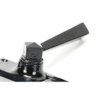 Black Straight Lever Euro Lock Set | From The Anvil - Lever Euro - From The Anvil - Yester Home