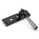 Black Straight Lever Lock Set | From The Anvil - Lever Lock - From The Anvil - Yester Home