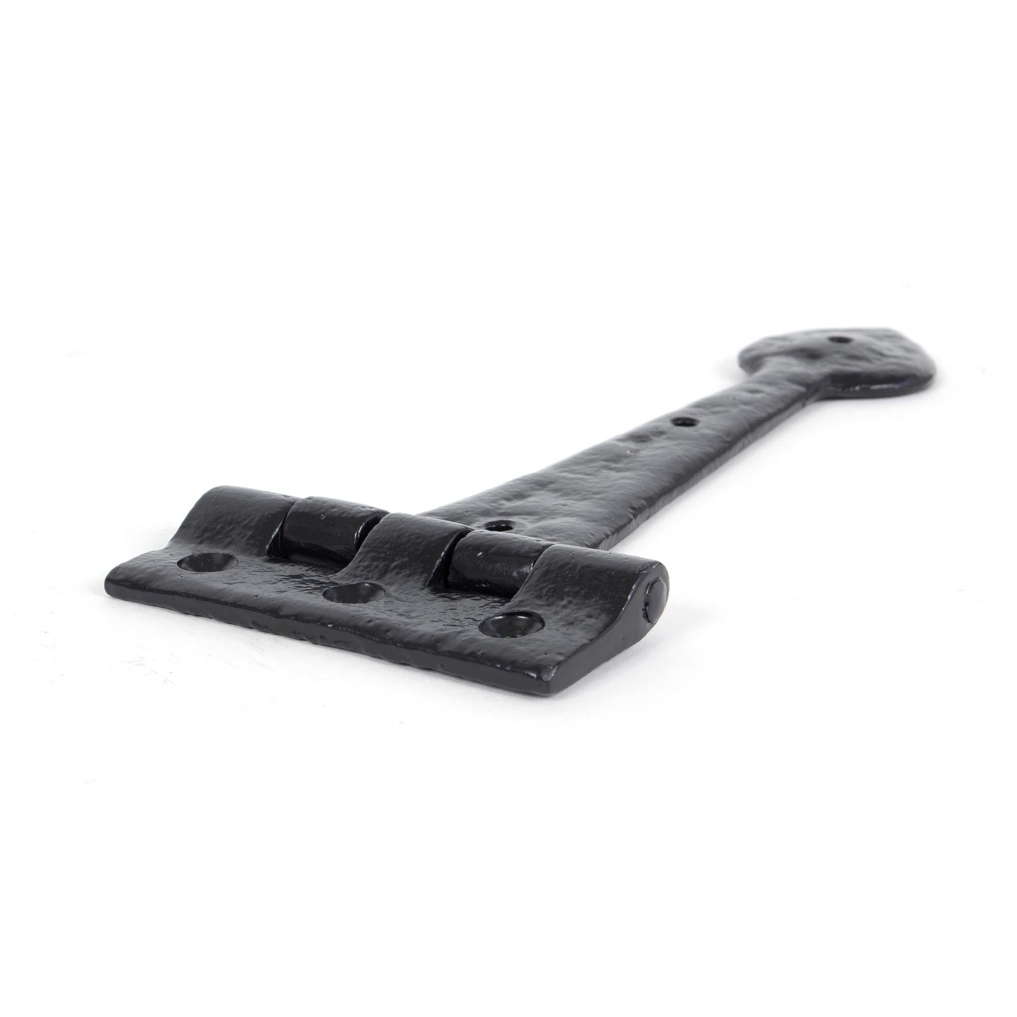 Black Textured  10½" Cast T Hinge (pair) | From The Anvil - T Hinges - From The Anvil - Yester Home