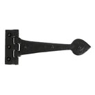 Black Textured 10½" Cast T Hinge (pair) | From The Anvil-T Hinges-Yester Home