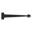 Black Textured 18" Cast T Hinge (pair) | From The Anvil - T Hinges - From The Anvil - Yester Home