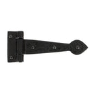 Black Textured 6" Cast T Hinge (pair) | From The Anvil - T Hinges - From The Anvil - Yester Home