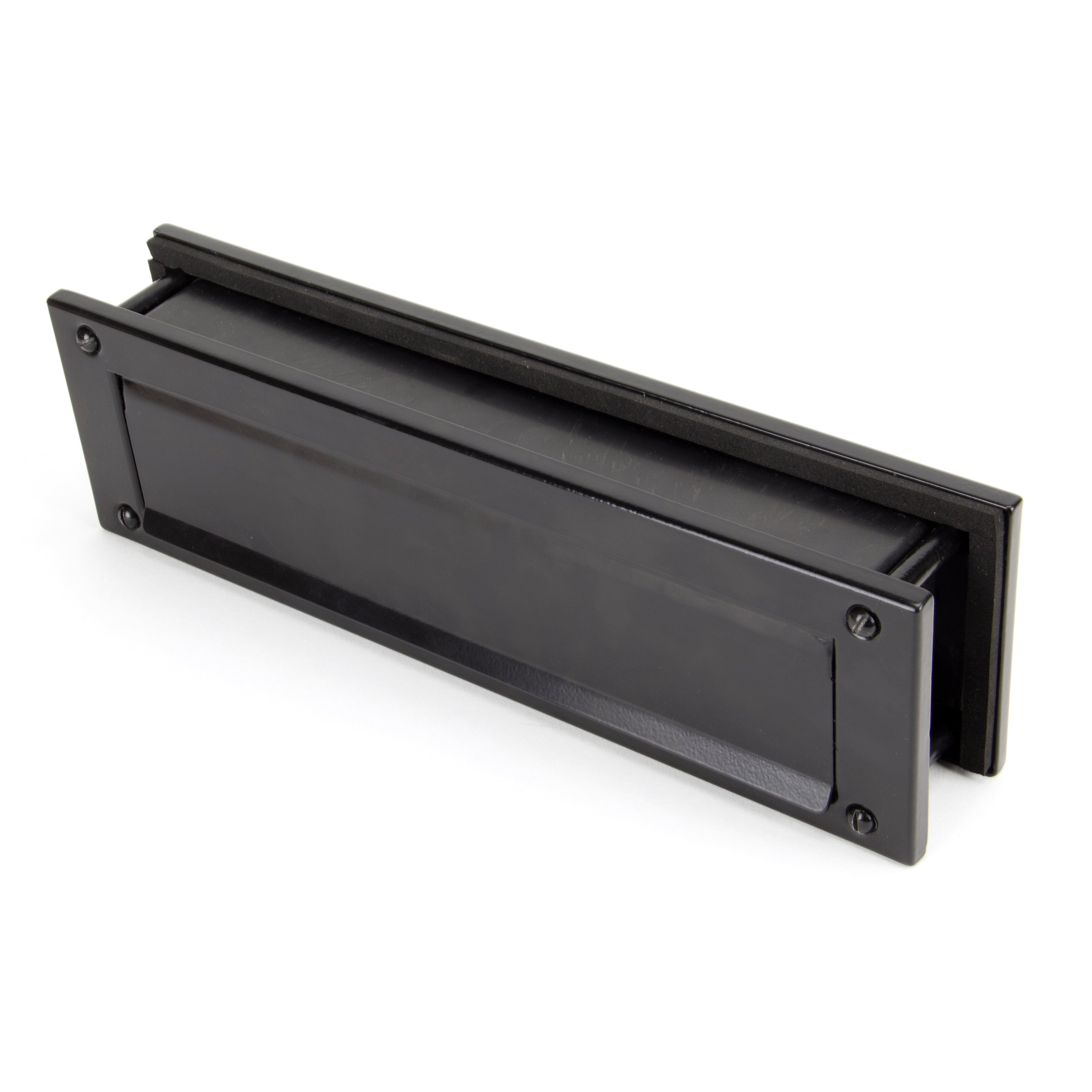 Black Traditional Letterbox | From The Anvil-Letterbox-Yester Home