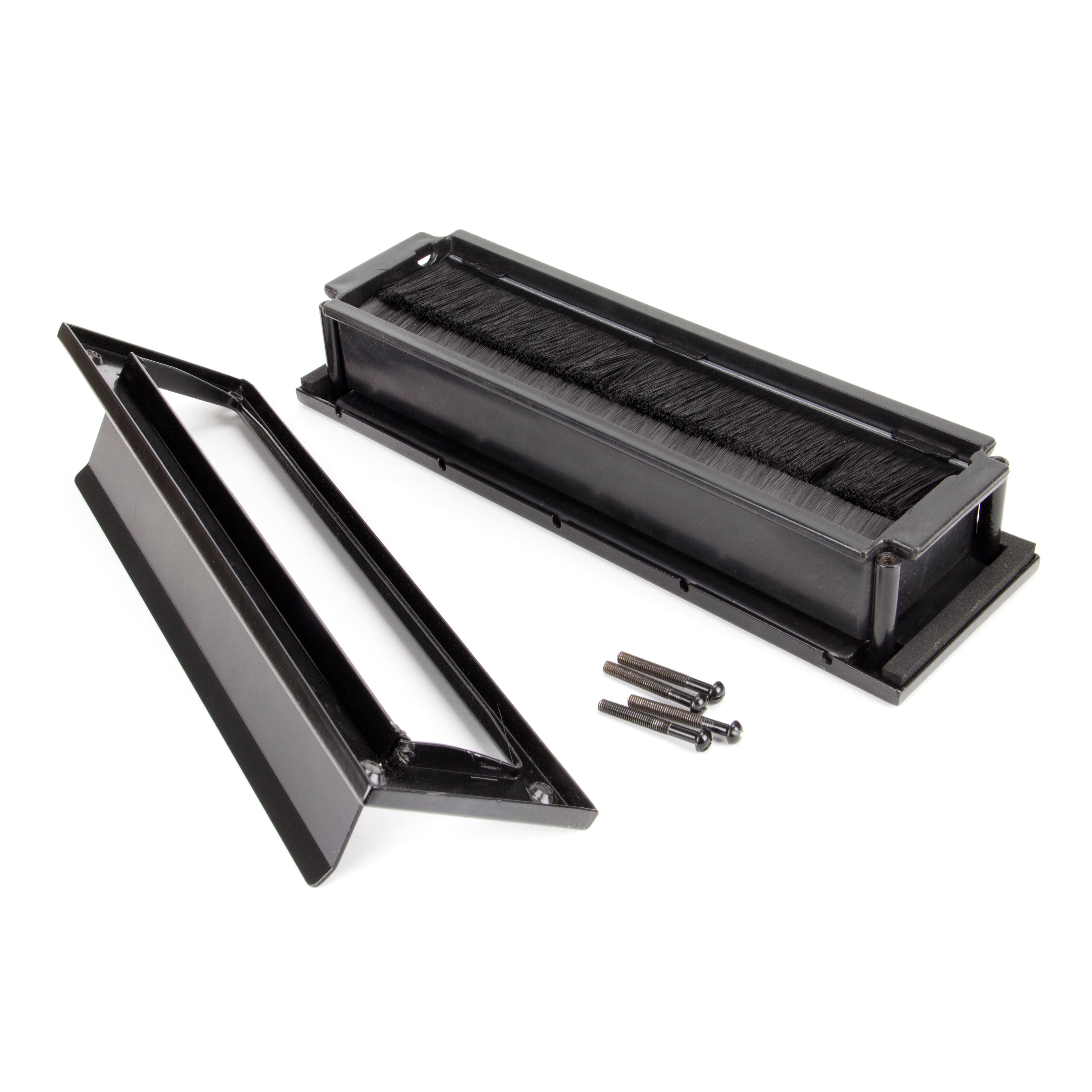 Black Traditional Letterbox | From The Anvil-Letterbox-Yester Home