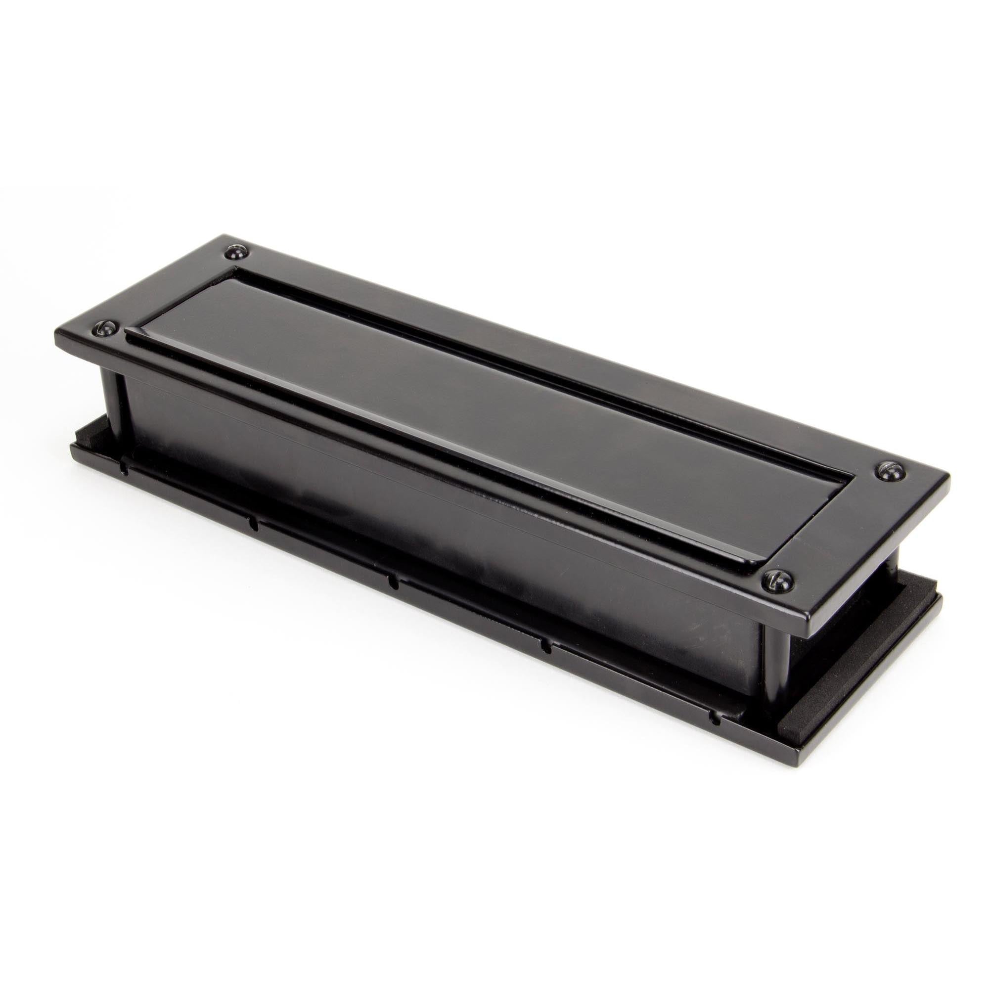 Black Traditional Letterbox | From The Anvil - Letterbox - From The Anvil - Yester Home