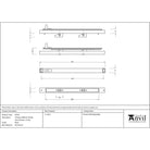 Black Trimvent 4000 Hi Lift Box Vent 255mm x 17mm | From The Anvil - Window Ventilation - From The Anvil - Yester Home