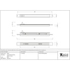 Black Trimvent 90 Hi Lift Vent 300mm x 22mm | From The Anvil-Window Ventilation-Yester Home