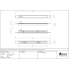 Black Trimvent 90 Hi Lift Vent 425mm x 22mm | From The Anvil - Window Ventilation - From The Anvil - Yester Home