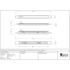 Black Trimvent 90 Hi Lift Vent 425mm x 22mm | From The Anvil-Window Ventilation-Yester Home
