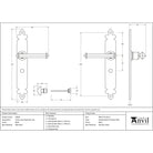 Black Tudor Lever Bathroom Set | From The Anvil-Lever Bathroom-Yester Home