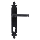Black Tudor Lever Espag. Lock Set | From The Anvil - Espagnolette - From The Anvil - Yester Home
