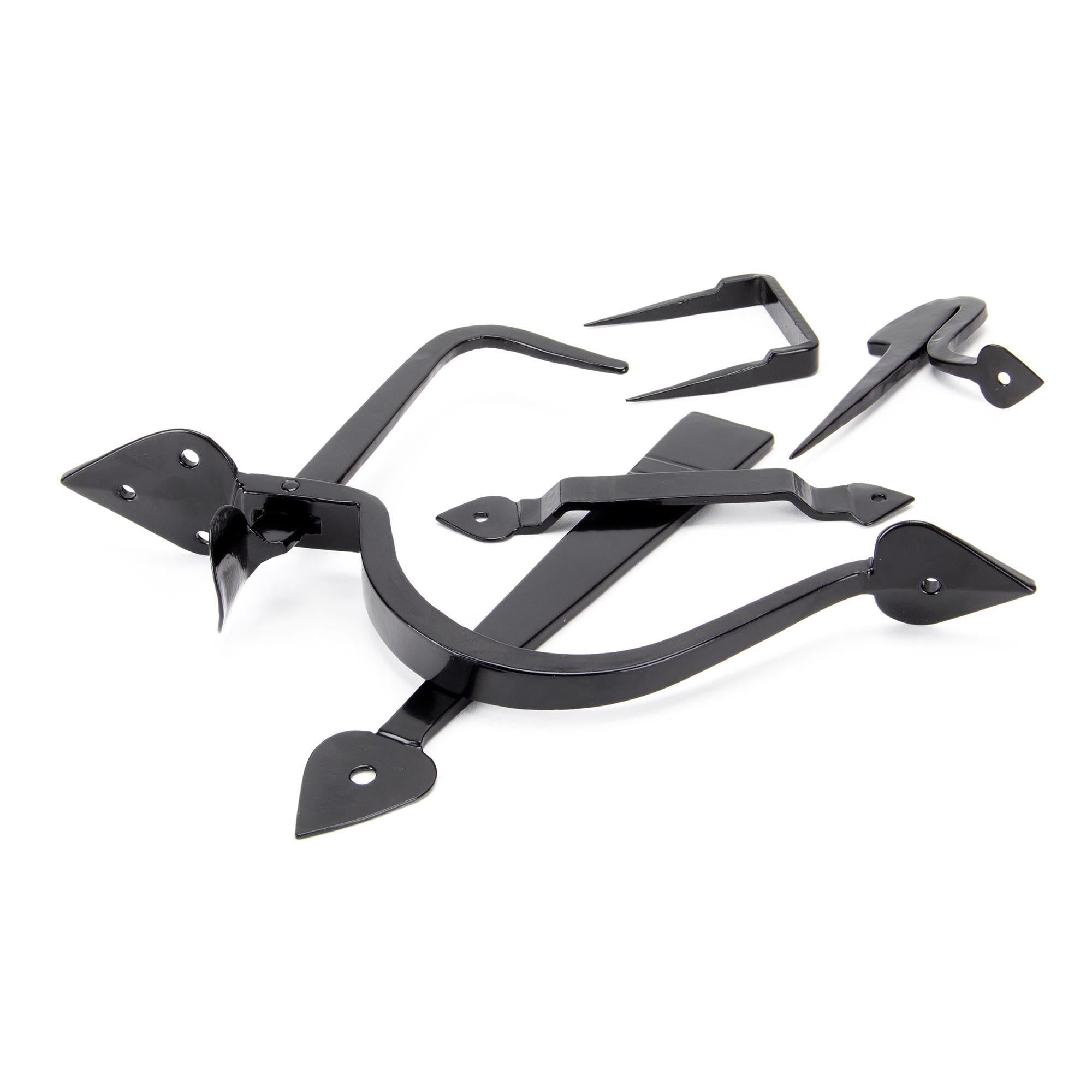 Black Tuscan Thumblatch | From The Anvil - Thumblatches - From The Anvil - Yester Home