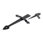 Black Tuscan Thumblatch | From The Anvil - Thumblatches - From The Anvil - Yester Home