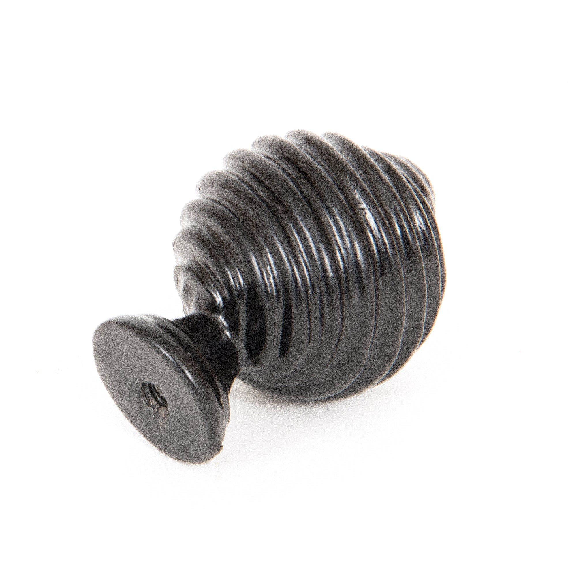 Black Twist Cabinet Knob | From The Anvil-Cabinet Knobs-Yester Home